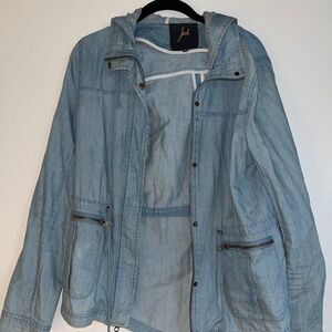Jack. Chambray Oversized Jacket (size M)